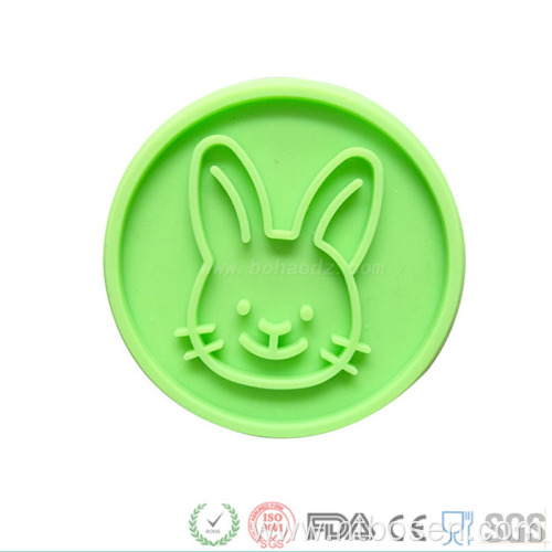 Food Grade Cookie Mummy'S Bakery Cookie Silicone Rubber Stampers